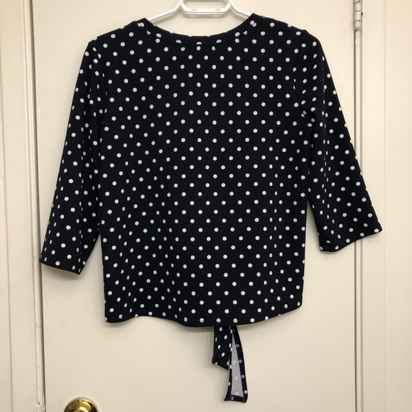 Green Envelope Polka Dot Top - Picture 5 of 5